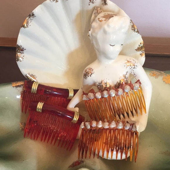 Vintage Accessories - Vintage 70’s/80’s Hair Combs